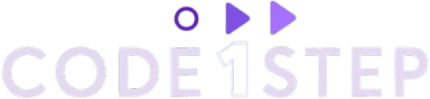 Code1Step Web Development Agency Logo